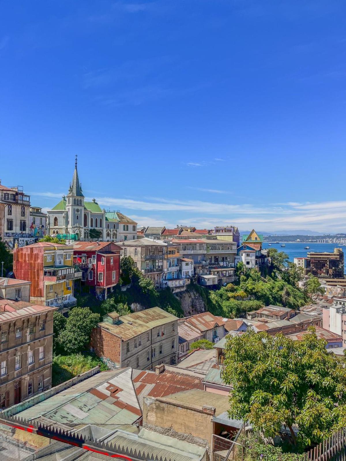 Lemuria Hostel Valparaíso Esterno foto