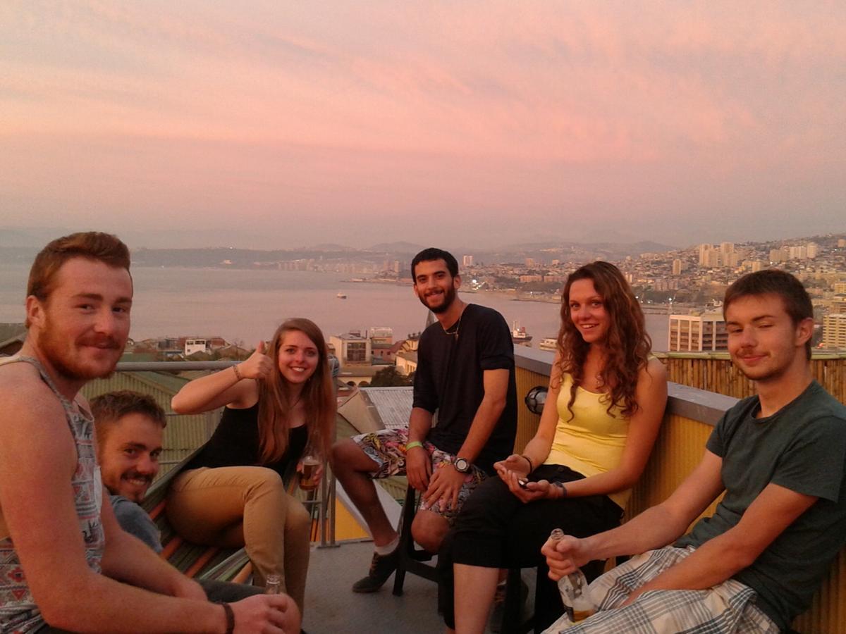 Lemuria Hostel Valparaíso Esterno foto