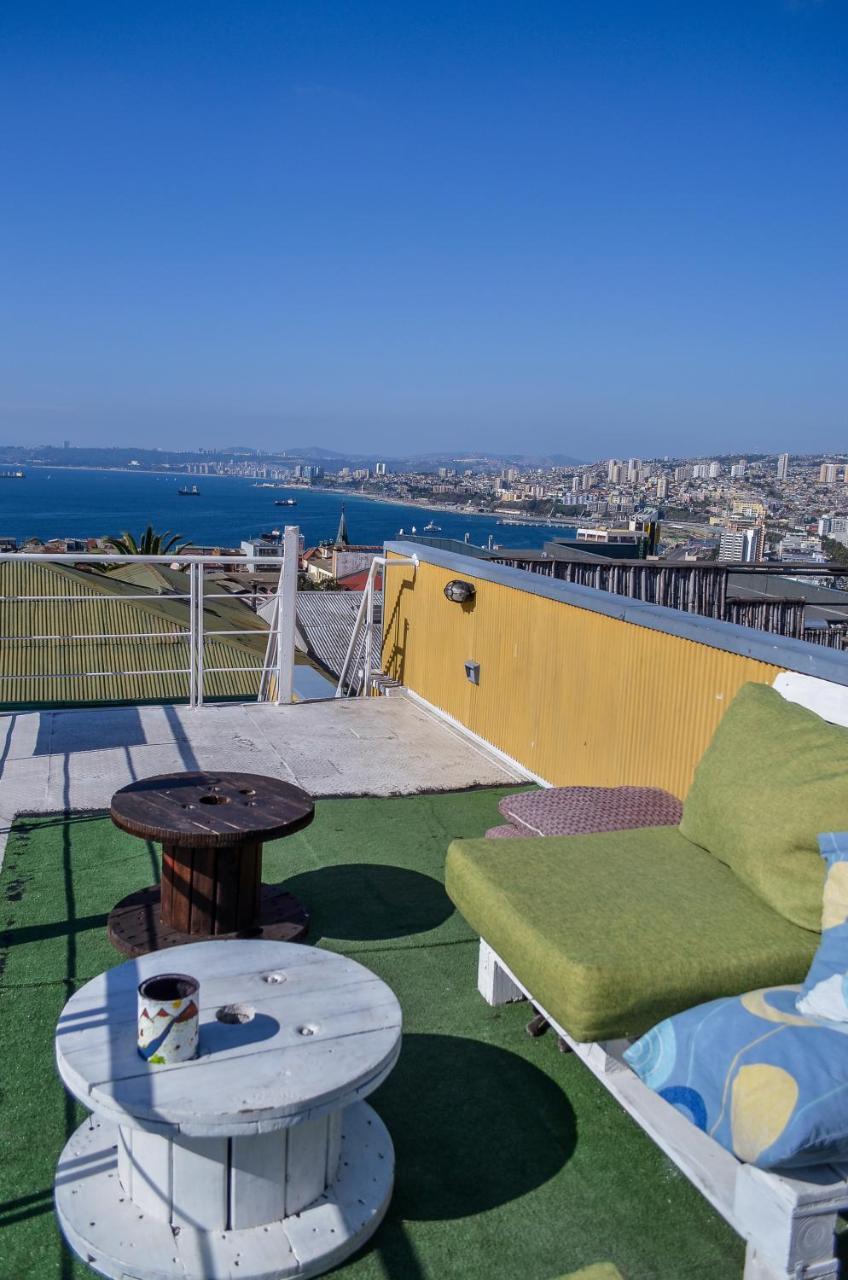 Lemuria Hostel Valparaíso Esterno foto