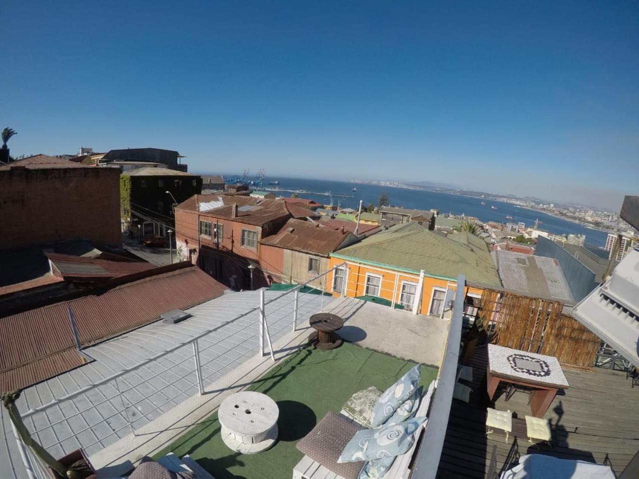 Lemuria Hostel Valparaíso Esterno foto