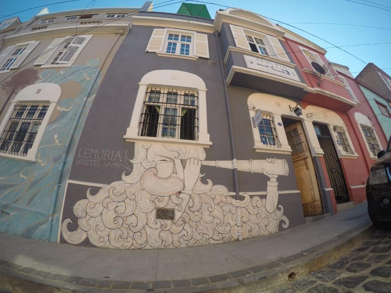 Lemuria Hostel Valparaíso Esterno foto